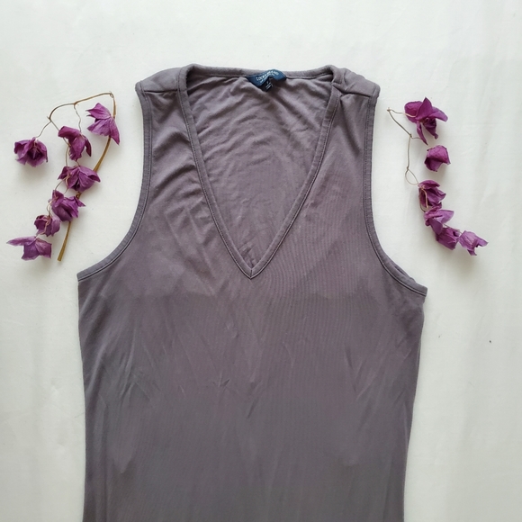 LUCKY BRAND soft maxi slip dress charcoal - Picture 4 of 11